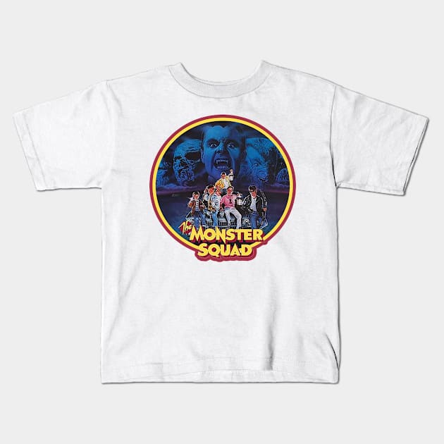 Monster Squad Kids T-Shirt by RobinBegins